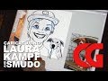 Caricaturing laura kampf and smudo