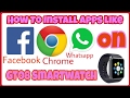 How to Download Android Smartwatch Apps - YouTube