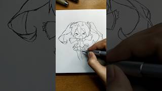 Miku Hatsune cute chibi sketch #HatsuneMiku #drawing #creativeart #miku #hatsunemiku Miku Hatsune cute chibi sketch #HatsuneMiku #drawing #creativeart #miku #hatsunemiku