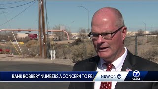 New Mexico bank robbery numbers for 2022 a concern to FBI