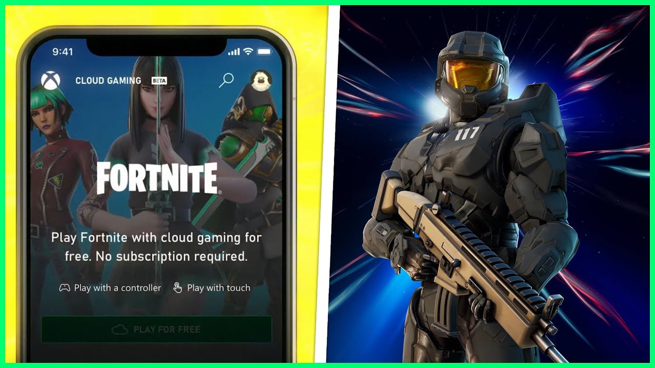 Play Fortnite on iOS (xCloud) + Get Matte Black Variants EASILY! 