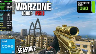 GTX 1060 3GB - Call of Duty Warzone 3 Season 2 FSR 3 Quality - i5 4570 16GB Ram