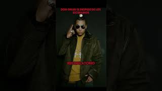 DON OMAR SAYS GOODBYE TO THE STAGE. 💽