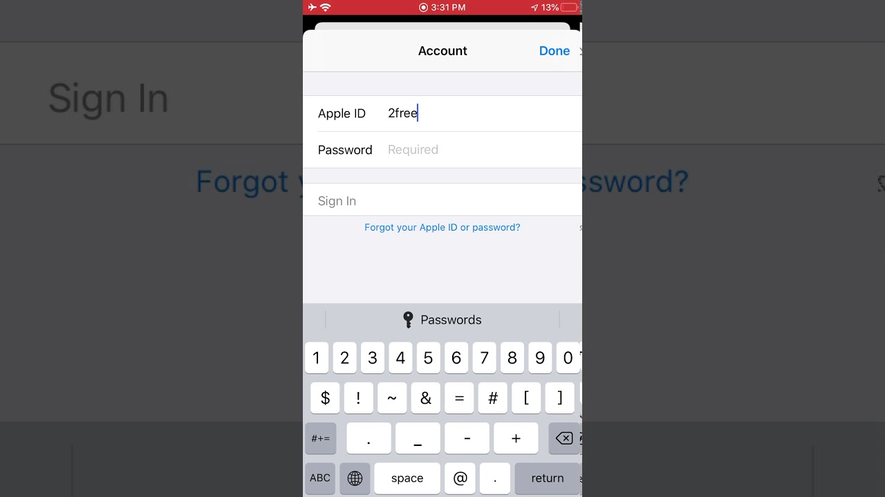 Free Apple ID With A lot Of Game And App - YouTube