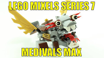LEGO MIXELS SERIES 7 MEDIVALS MAX REVIEW