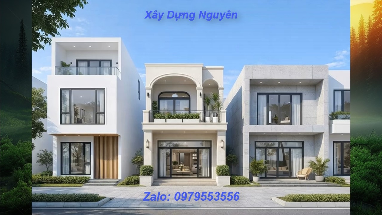 Mẫu Nhà 1 Trệt 1 Lầu Diện Tích 5x16m Thiết Kế 3 Phòng ngủ #nha2tang