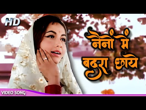 Nainon Mein Badra Chhaye 4K  Lata Mangeshkar Songs  Sunil Dutt Sadhana  Mera Saaya 1966