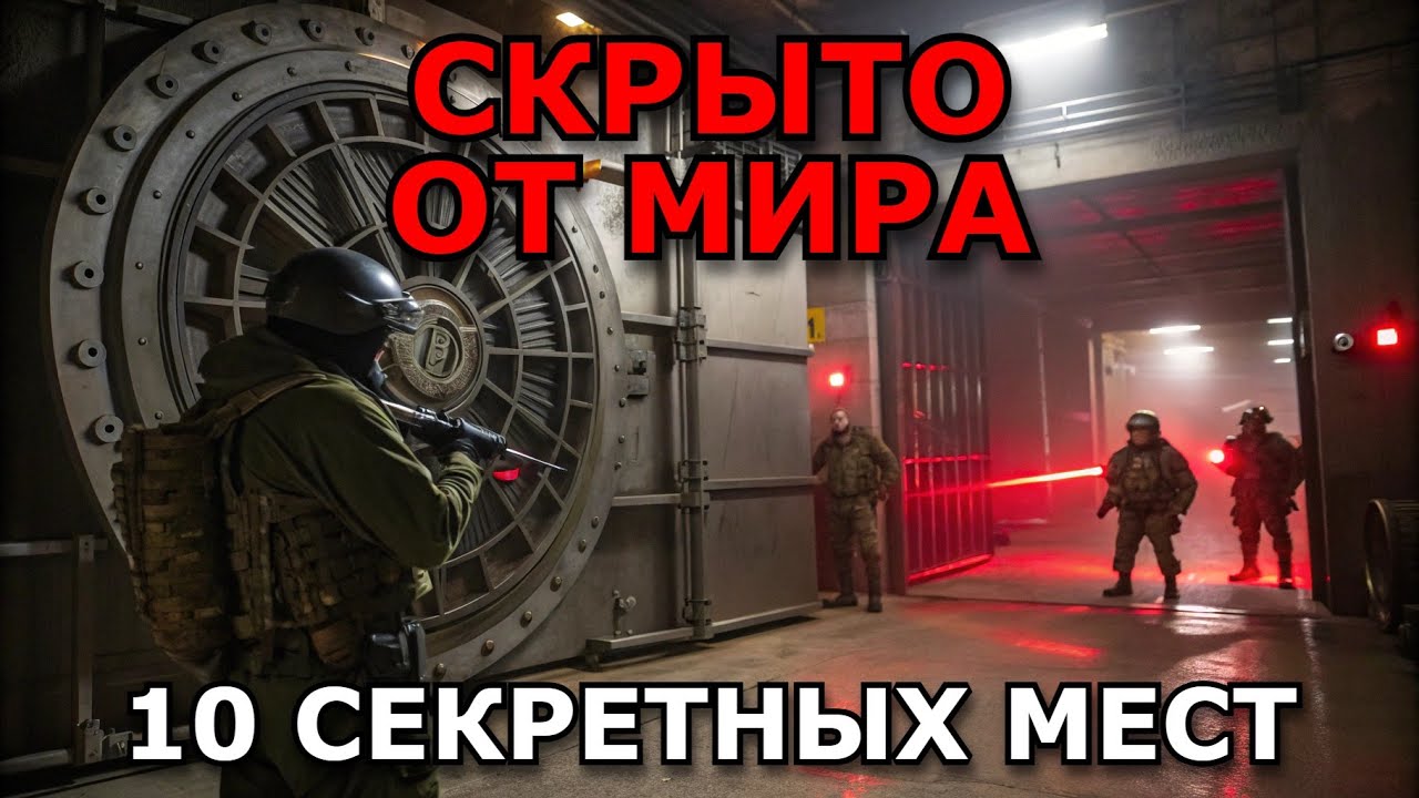 Секретные места на Земле: Форт Нокс, Зона 51, Ямантау и другие подземные крепости