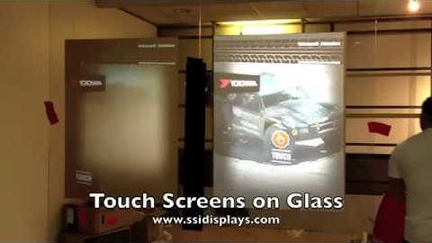 Touchscreen Rear Projection Film