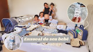 ENXOVAL DE BEBÊ COMPLETO| TUDO QUE VOCÊ PRECISA - Enxoval de Tomáz