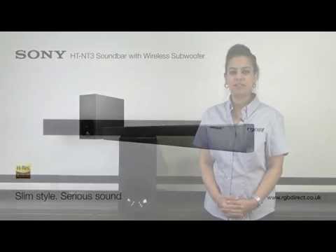 Sony HT-NT3 Soundbar with Wireless Subwoofer Review - HTNT3