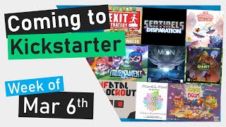 📅Upcoming Boardgames | From the Moon, Quest Kids, Ynaros Fallin, Tiny Ninjas, Fatal Knockout