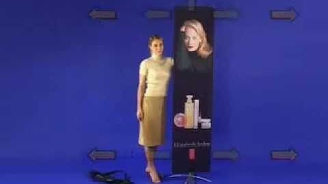 How To Put Up A Flex Banner Stand Display from Display Wizard
