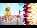 100x SAITAMA + 1x GIANT vs EVERY GOD - TABS | Totally Accurate Battle Simulator 2025