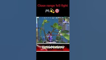 I Survived The Impossible 1v3 Close Range Fight in BGMI!