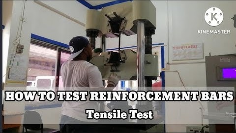 HOW TO TEST REINFORCEMENT BARS || TENSILE TEST || KuyaSoy