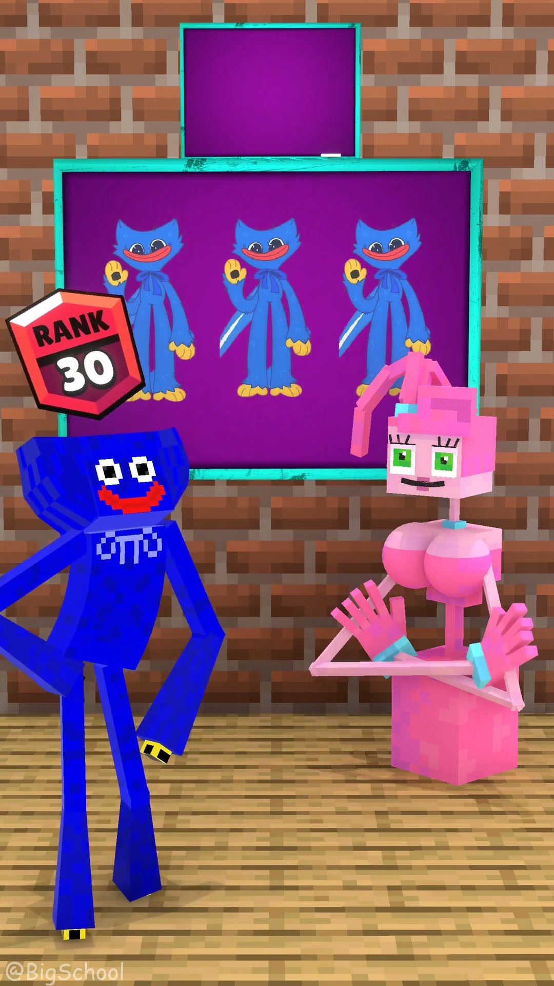 When Mommy Long Legs teaches Huggy Wuggy to sing to level up rank 6974 ??