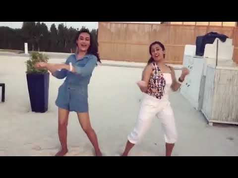 Funny Dance of Surbhi Jyoti with Sristy Rode