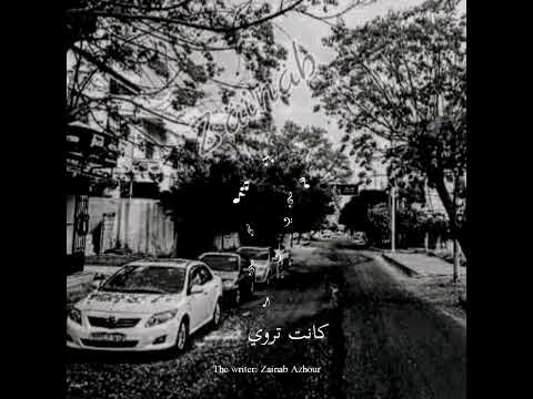 ذاك الطريق طريق الذكريات بكل حب و حنان الكاتبة زينب ازعور نيكتوفيليا