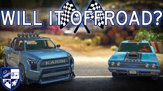 Declasse Tampa GT HSW & Karin Everon RS | Will it Offroad @ The Races | GTA Online