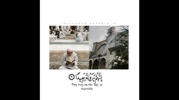 ماهر المعيقلي 🌝🤍 اجمل حالات واتس اب دينية سورة المعارج