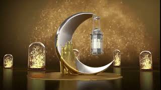 خلفيات متحركة   هلال رمضان وماء الذهب   للمونتاج والتصميم   Ramadan Kreem    التحميل في صندوق الوصف