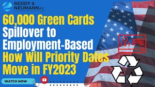 60,000 Green Cards to Spillover to Employment-Based – How Will Priority Dates Move in FY2023