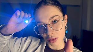 ASMR The Tingliest Eye Exam Ever 👁️ | Light Triggers, Peripheral Vision Test, Glasses Fitting