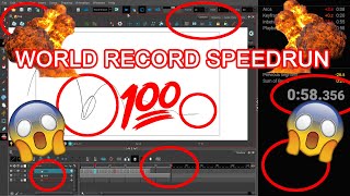 Bouncing Ball Tutorial Speedrun Any% in 0:58 [World Record]
