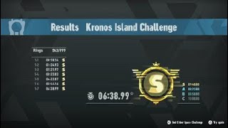 Sonic Frontiers: Kronos Island Cyber Space Challenge, S Rank