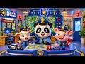Baby Panda Police Adventure 🚓🐼 | Cute Animal Police Story for Kids | Fun &amp; Learning Video