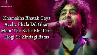 Judaa (LYRICS) - Arijit Singh chords