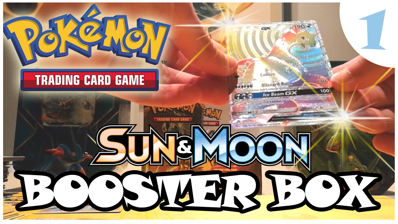 Opening A Sun And Moon Booster Box - Part 1 - EPIC GX Pulls! - YouTube