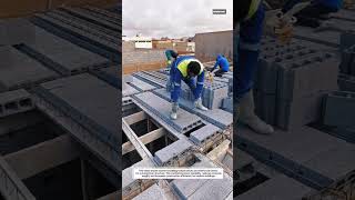 Modern Hollow Block Floor Installation | Smart Construction Carpentry Process