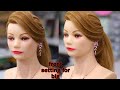front hairstyle variation for big forehead/how to set front hairstyle for big forehead