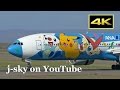 [4K] Beautiful Autumn Plane Spotting at Sapporo New Chitose Airport - runway side, fine day!