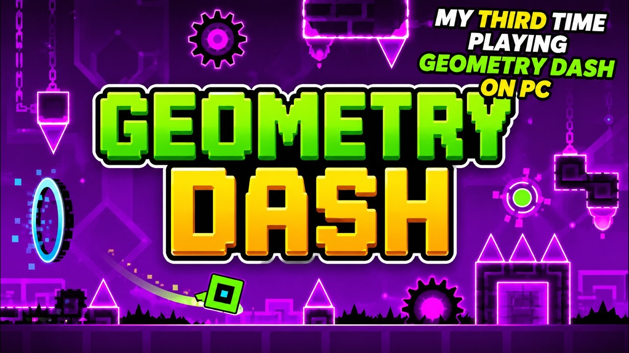 My Third Time Playing Geometry Dash on PC… (INSANE!) 🔥😱 - YouTube