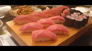 SATURDAY NIGHT DINNER AT JAPANESE RESTAURANT /MAGURO SUSHI