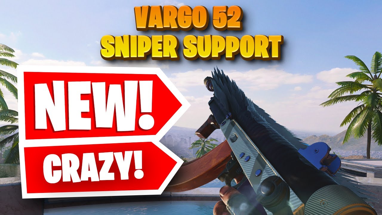 The *NEW* Vargo 52 Sniper Support Class Is Crazy Good ( The Best Class Setup For Warzone )