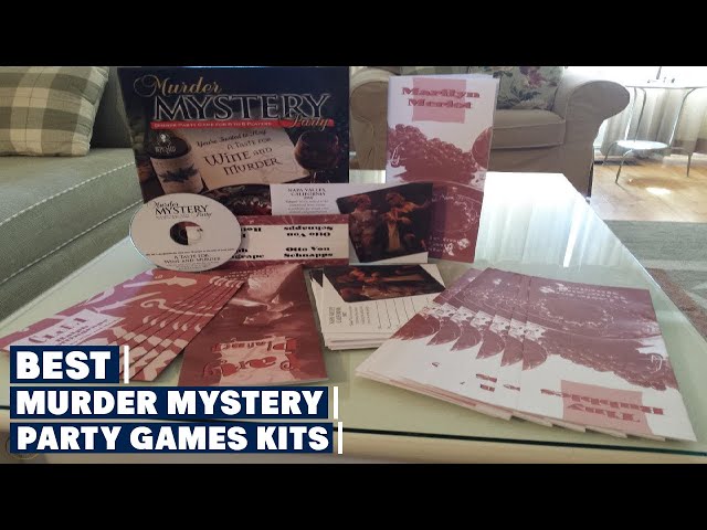 15 Best Murder Mystery Boxes For Group Fun In 2023