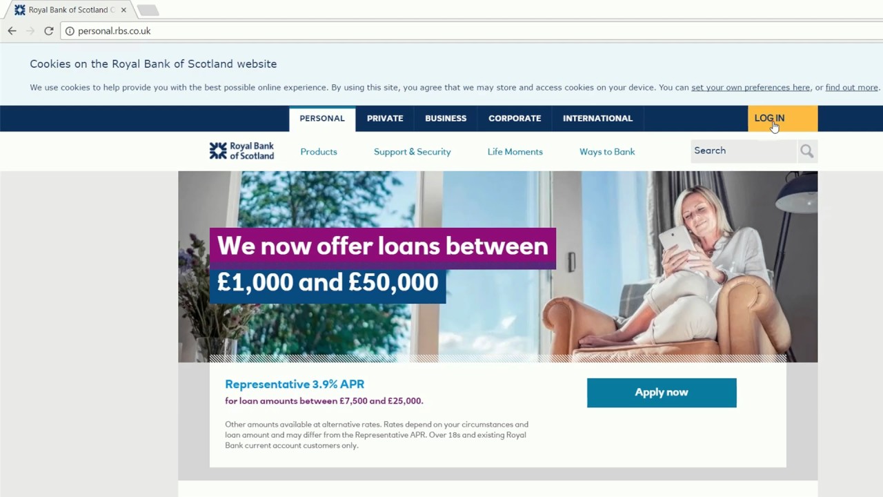 How to login into Royal Bank of Scotland online banking ...