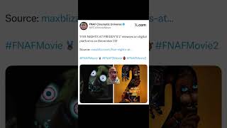 Five nights at Freddy’s will be on digital HD And Platforms: #blumhouse #fivenightsatfreddys