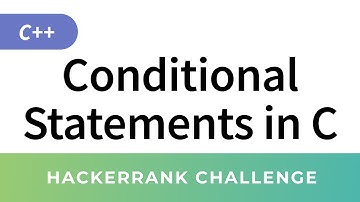 HackerRank Solution: Conditional Statements in C