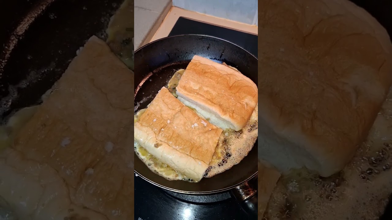 Bikin Roti john 🍞 ini makan malam/sore ya😁 