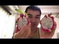 ドラゴンフルーツの調食 breakfast research for dragon fruit!