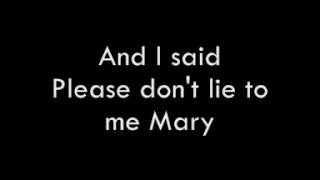 Miniatura de vídeo de "Mary by Noah And The Whale Lyrics"