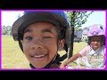 Cheating to win! | Sekora and Sefari have a Bike Race