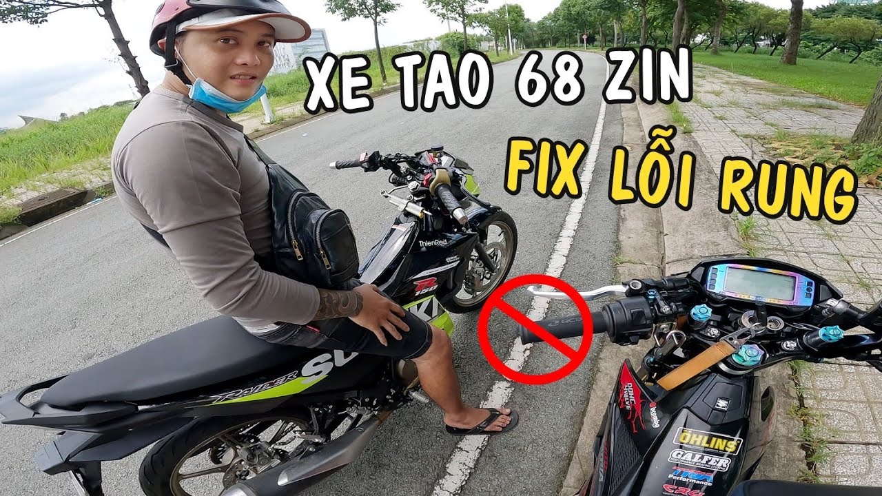 Thiện Red fix lỗi rung gặp lại thằng bạn Raider Pô Xăng Gió 4 năm về trước