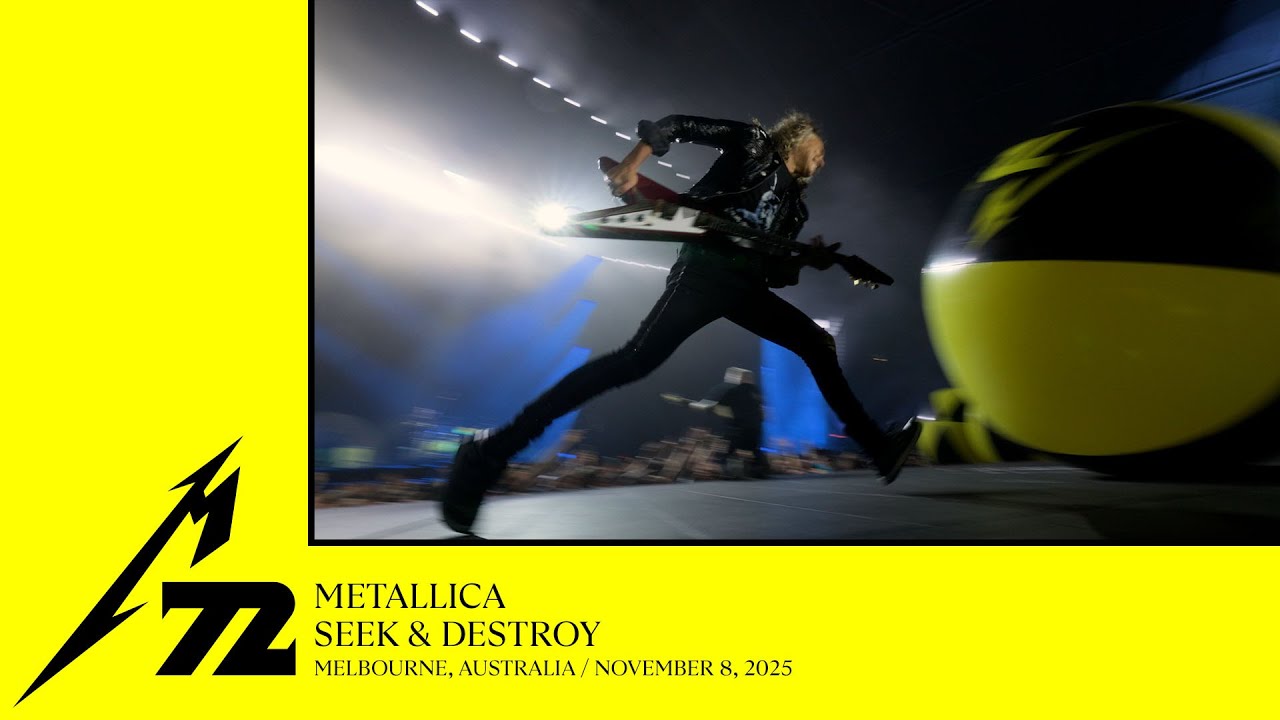 Metallica: Seek & Destroy (Melbourne, Australia - November 8, 2025