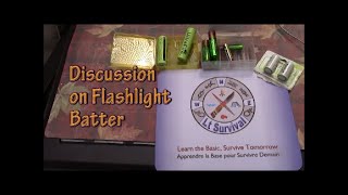 Dicussion on Flashlight Batteries